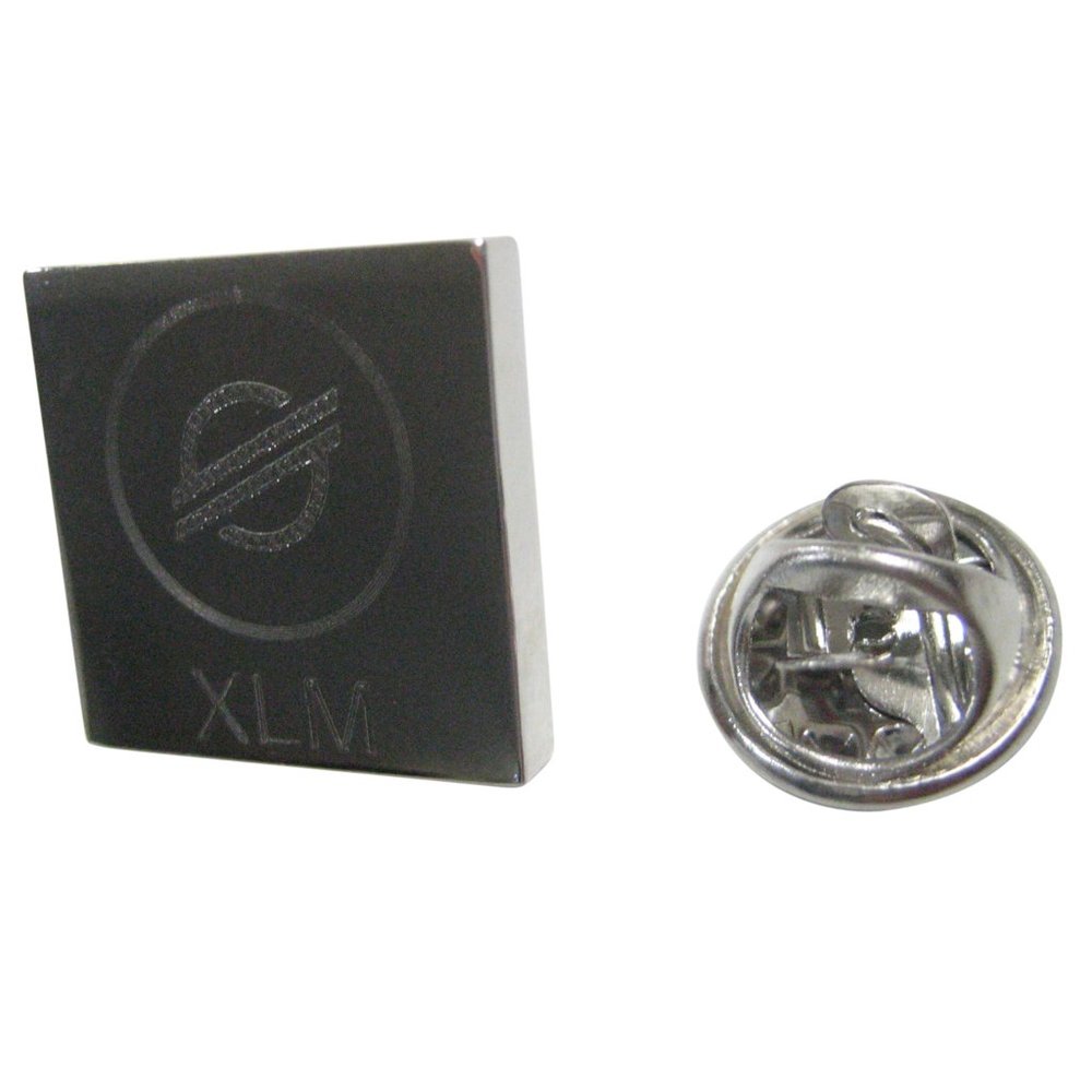 Stellar Lumens Coin XLM Cryptocurrency Blockchain Lapel Pin